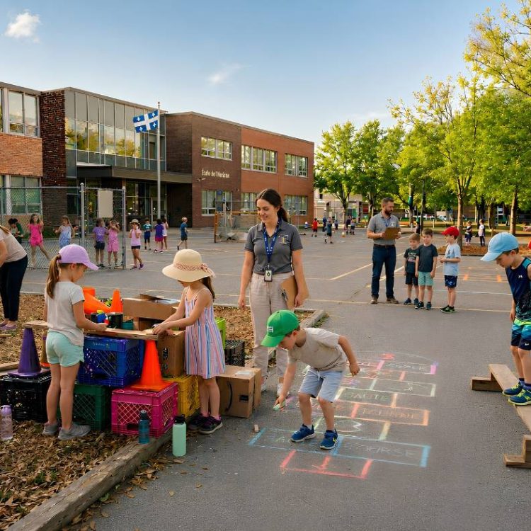 Blogue - BoussoleÉduc Le défi du jeu extérieur en garde scolaire
