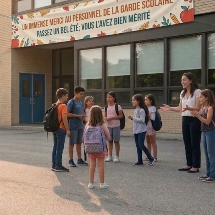 Un immense MERCI aux équipes de la garde scolaire !