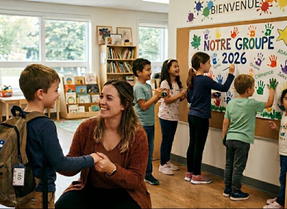 Accueillir un nouveau groupe deleves